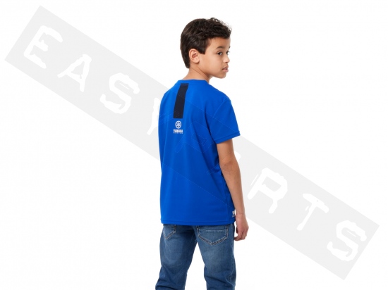 T-Shirt YAMAHA Paddock Blue Pulse Leuven blau Kinder